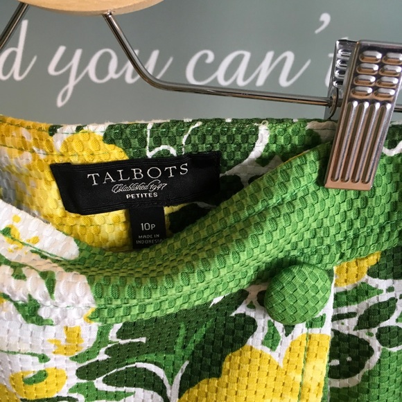 TALBOTS FAUX WRAP SKIRT - Picture 3 of 3